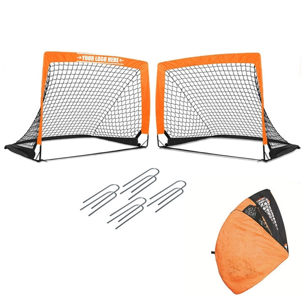 Football Goal 2 Foldable Net Set