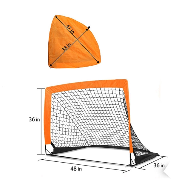 Football Goal 2 Foldable Net Set