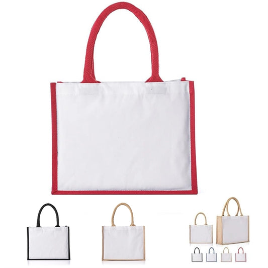 Jute Cotton Tote Bag