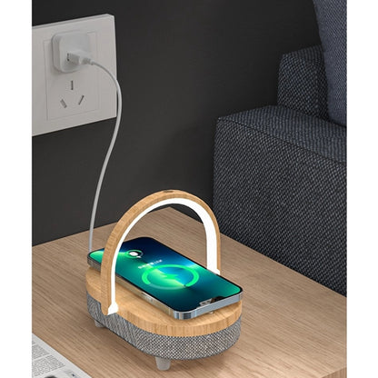 Wireless Charging Desk Lamp Bluetooth Speaker