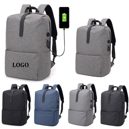 Usb School Laptop Backpack