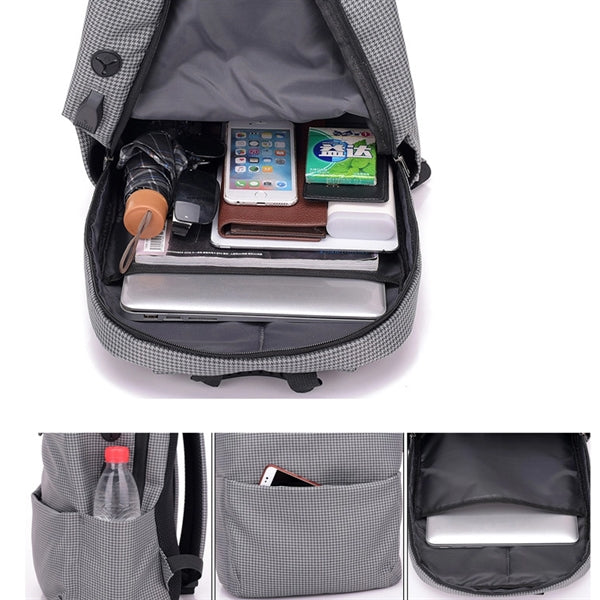 Usb School Laptop Backpack