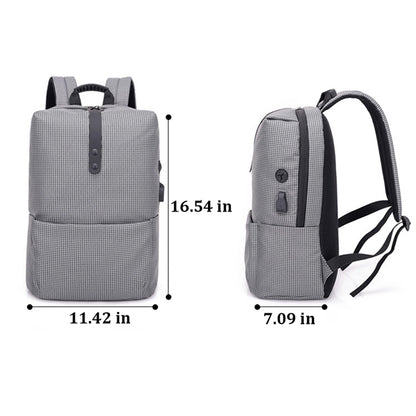 Usb School Laptop Backpack