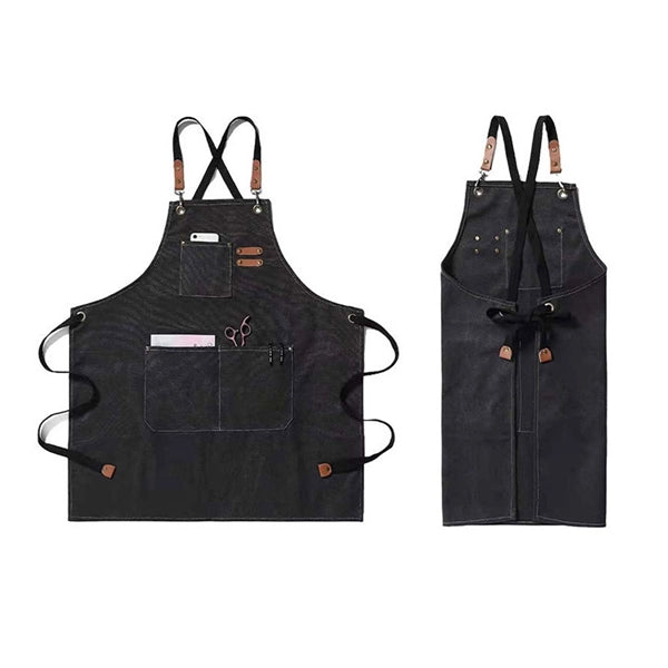 Canvas Cross Back Adjustable Apron