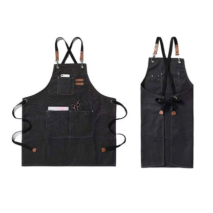 Canvas Cross Back Adjustable Apron
