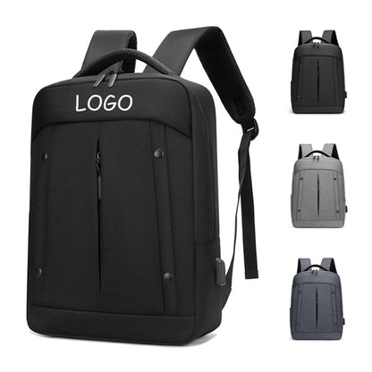 Fashion Waterproof College Students Backpack With Usb