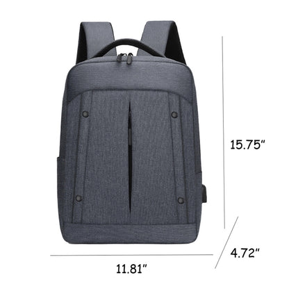 Fashion Waterproof College Students Backpack With Usb