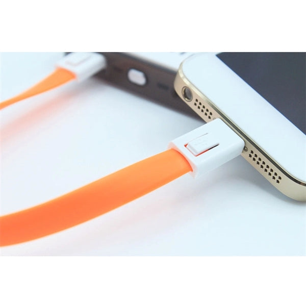 Data and Charging USB Type-C Cable Keychain