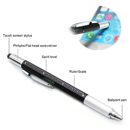6 In 1 Multifunction Ballpoint Pen