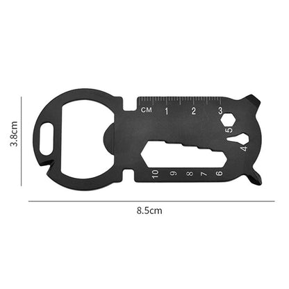 Multifunction Keychain With Bottle Opener Screwdriver