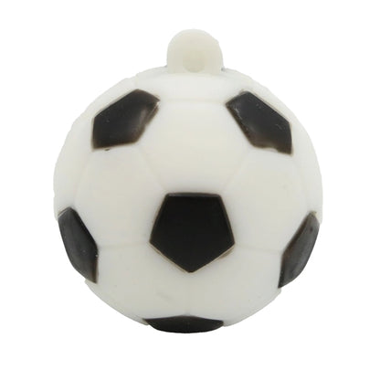 Soccer Shaped PVC Fast USB Drive with Keyring