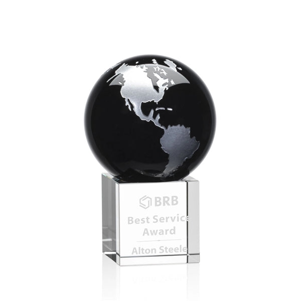 Haywood Globe Award - Black/Silver