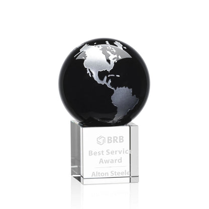 Haywood Globe Award - Black/Silver
