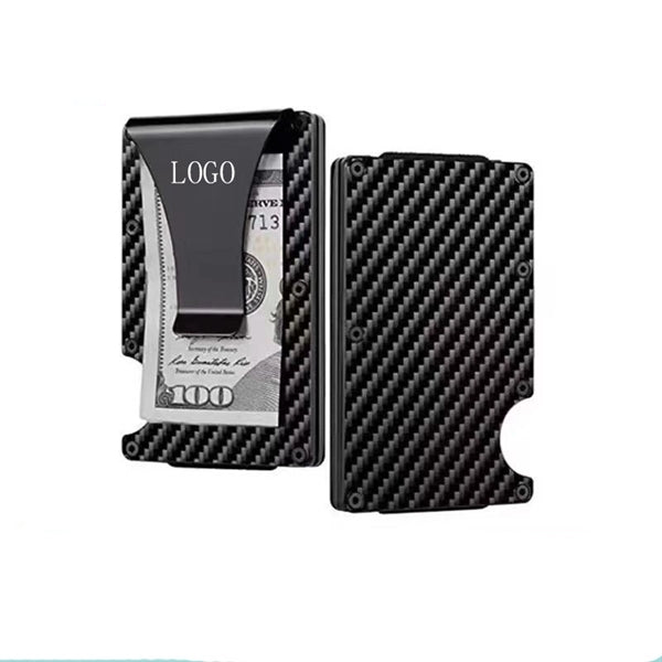 Carbon Fiber Wallet RFID Blocking Credit Card Holder