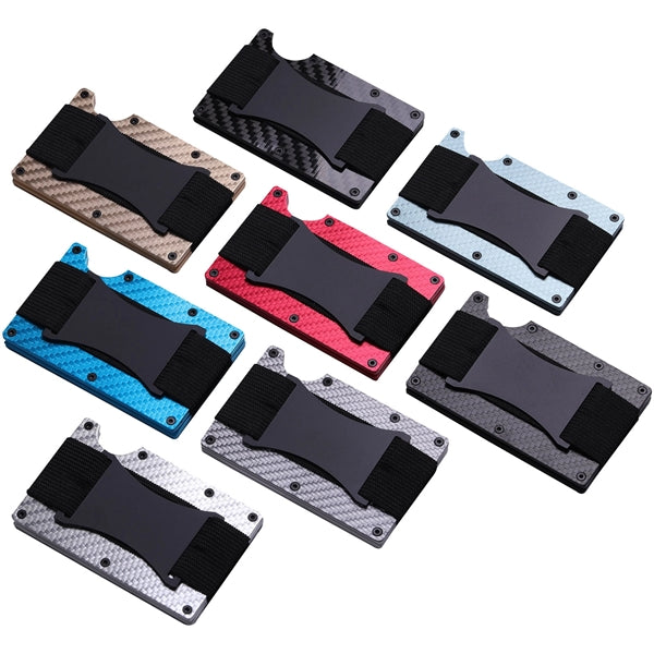 Elastic Minimalist  Wallet RFID Blocking Credit Card Holder