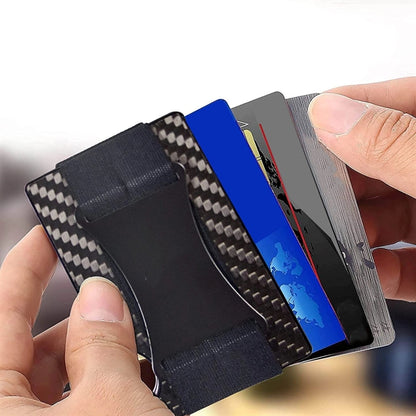Elastic Minimalist  Wallet RFID Blocking Credit Card Holder