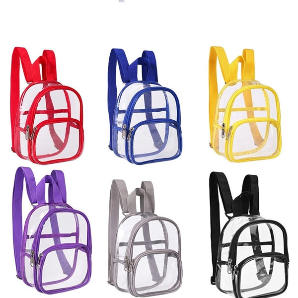 Stadium Approved PVC Clear Waterproof  Backpack