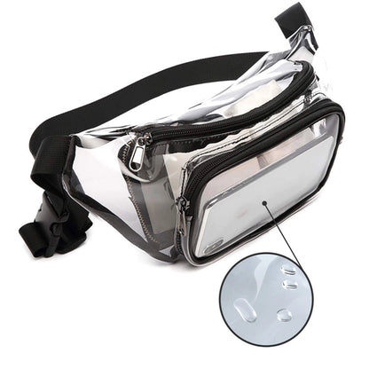 Clear Fanny Bag for Concerts Sports Events Festivals