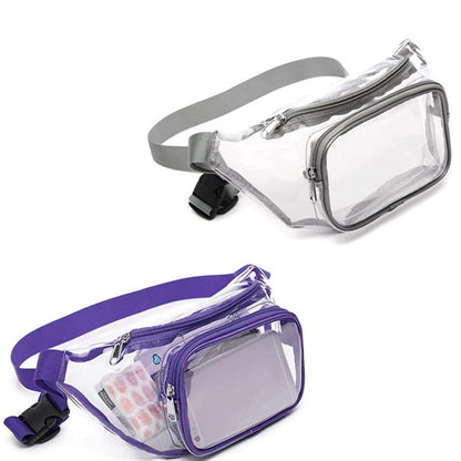 Clear Fanny Bag for Concerts Sports Events Festivals