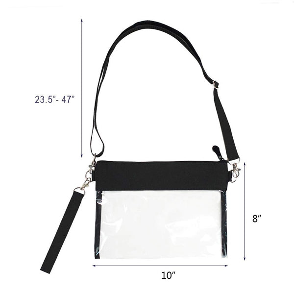 Clear Wallet Pouch for Concerts Sports Events Festivals