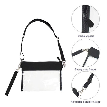 Clear Wallet Pouch for Concerts Sports Events Festivals