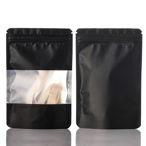 Stand Up Pouch Bag Zip Lock Storage With Matte Window