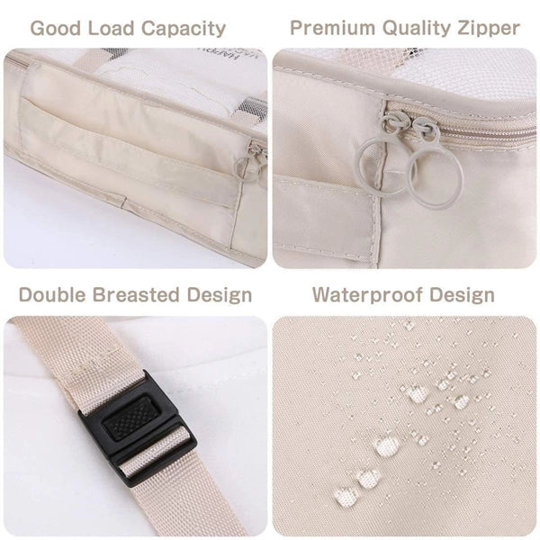 Luggage Organizer Storage Packing Cube Travel 8 Pcs Set