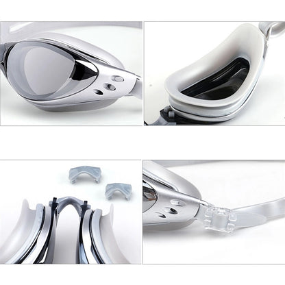 Silicone Anti-Fog Swimming Goggles