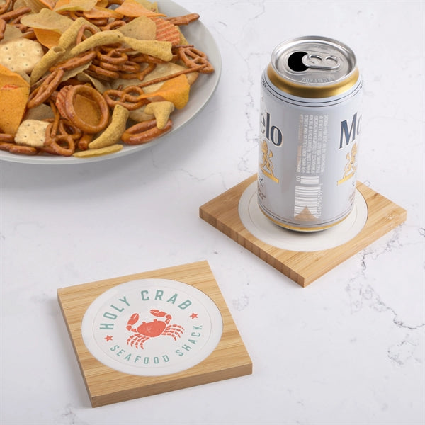 Spectrum Bamboo Coaster (Single)