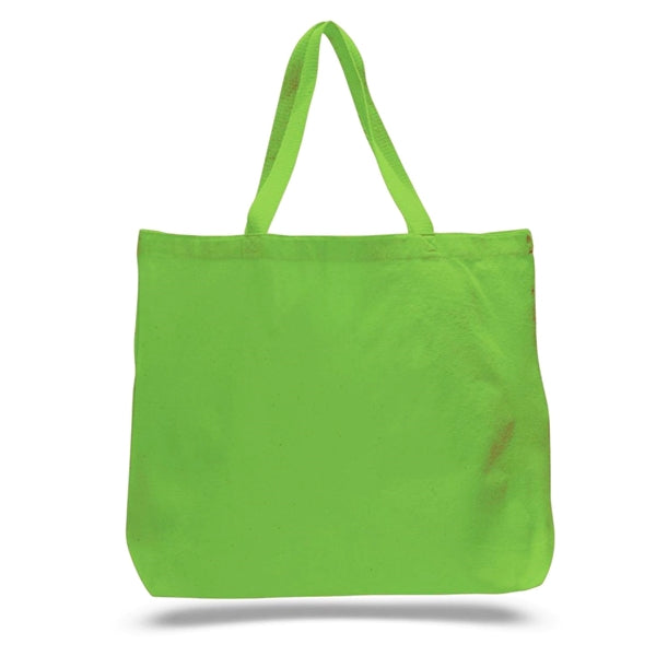 12 oz. Extra Large Grocery Cotton Tote Bag 20"x15"x5"