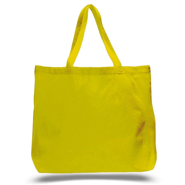 12 oz. Extra Large Grocery Cotton Tote Bag 20"x15"x5"