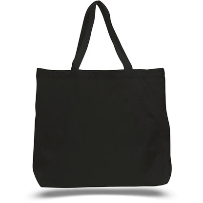 12 oz. Extra Large Grocery Cotton Tote Bag 20"x15"x5"