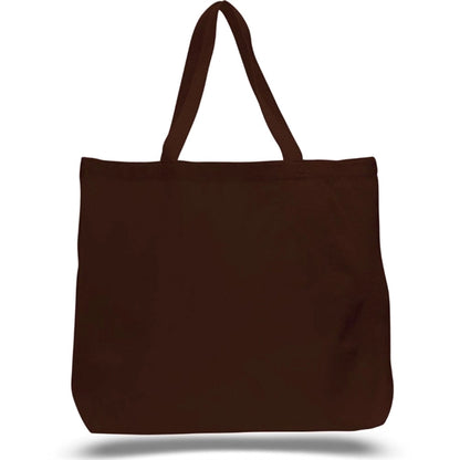 12 oz. Extra Large Grocery Cotton Tote Bag 20"x15"x5"