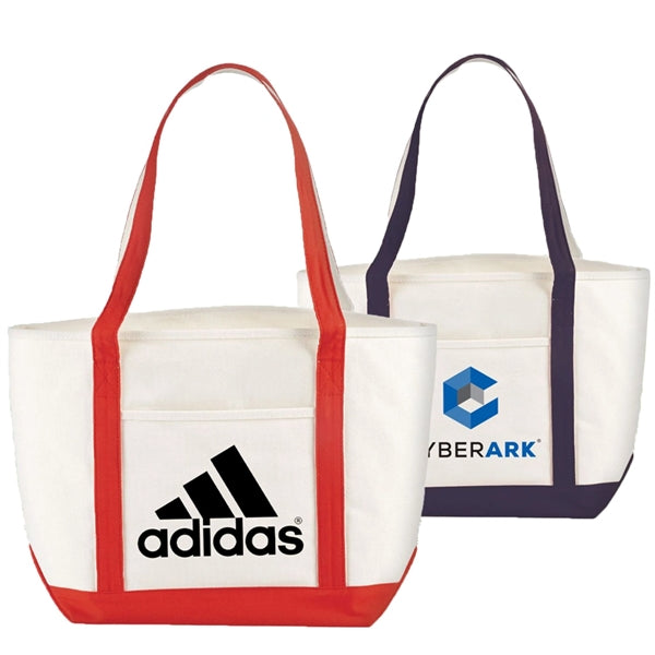 Nautical Cotton Canvas Tote