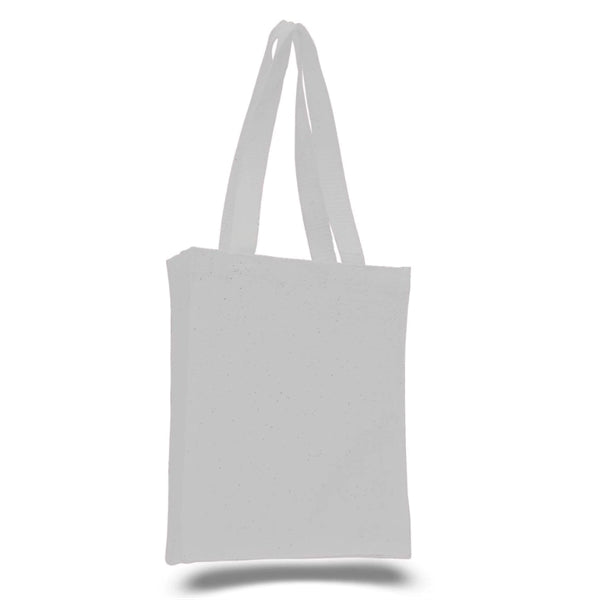 12 Oz. Compact Convention Cotton Canvas Tote Bag (10" x 12")