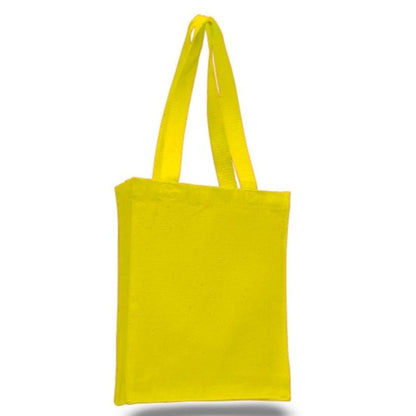 12 Oz. Compact Convention Cotton Canvas Tote Bag (10" x 12")
