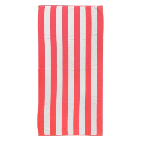 35x70 Terry Velour Cabana Stripe Beach Towels 18.75 LB/Dz