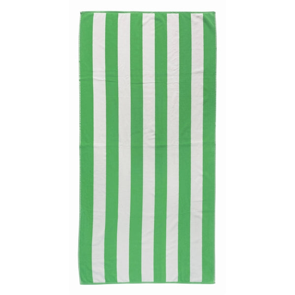 35x70 Terry Velour Cabana Stripe Beach Towels 18.75 LB/Dz