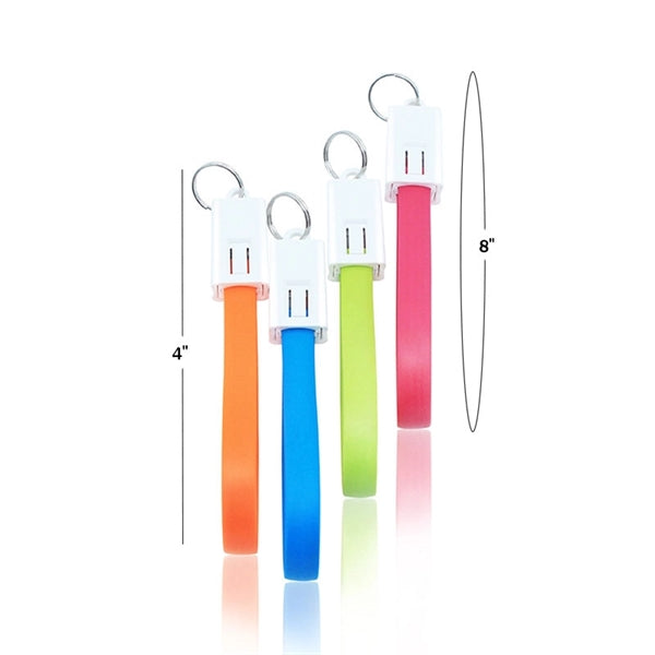 USB Lighting Cable Keychain