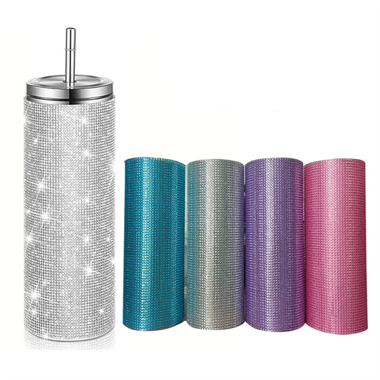 Stainless Steel Rhinestone Tumbler
