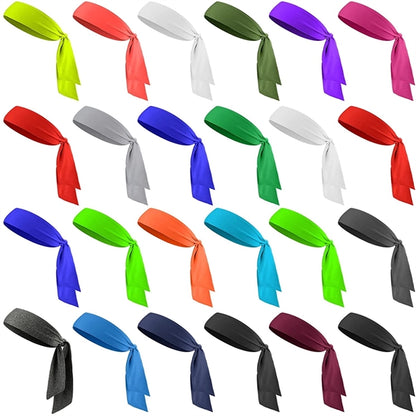 Moisture Wicking Elastic Tennis Headband