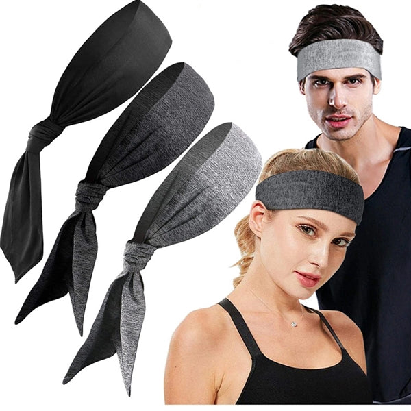 Moisture Wicking Elastic Tennis Headband