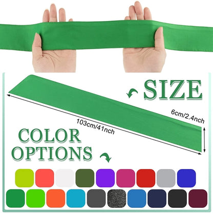 Moisture Wicking Elastic Tennis Headband
