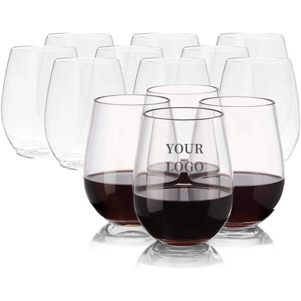 Hard Plastic Wine Glass