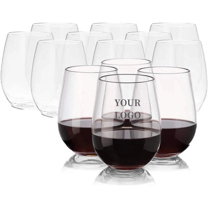Hard Plastic Wine Glass