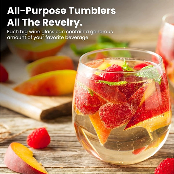 Hard Plastic Wine Glass