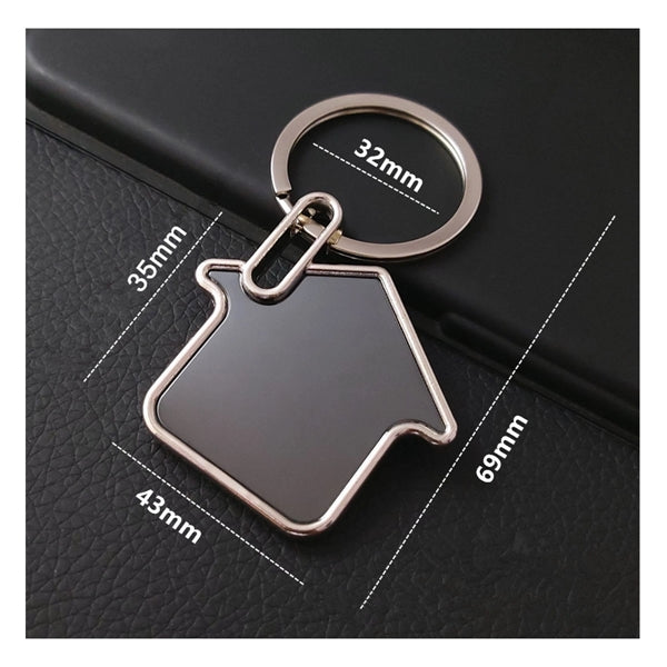 House-Shaped Key Chain