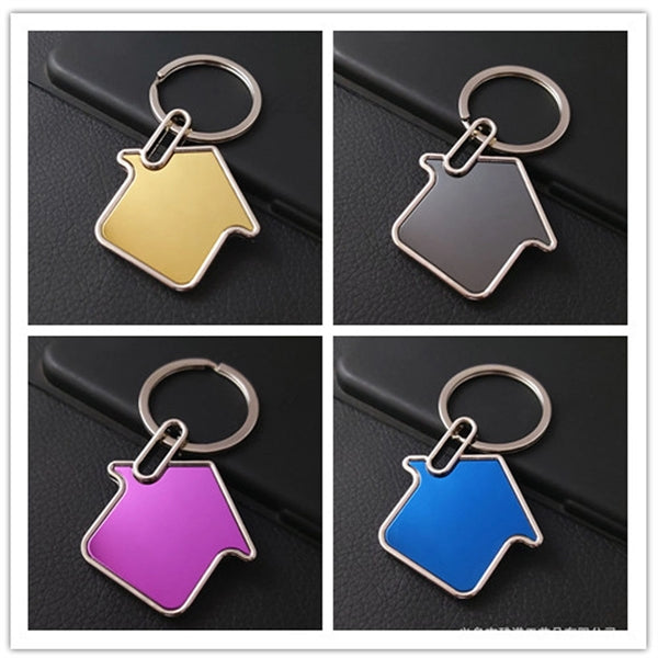 House-Shaped Key Chain