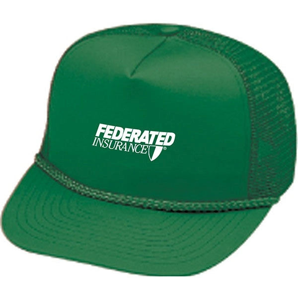 Pro Style (Constructed) 5 Panel Twill Mesh Cap