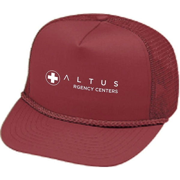 Pro Style (Constructed) 5 Panel Twill Mesh Cap